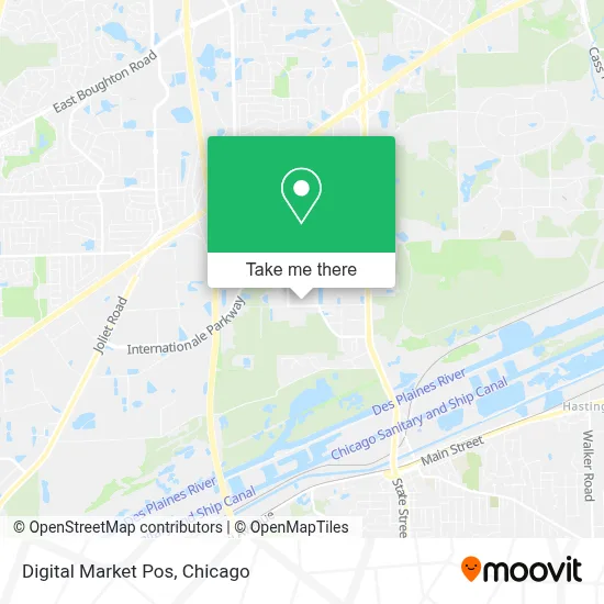 Digital Market Pos map