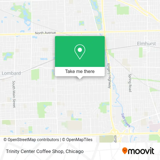 Trinity Center Coffee Shop map