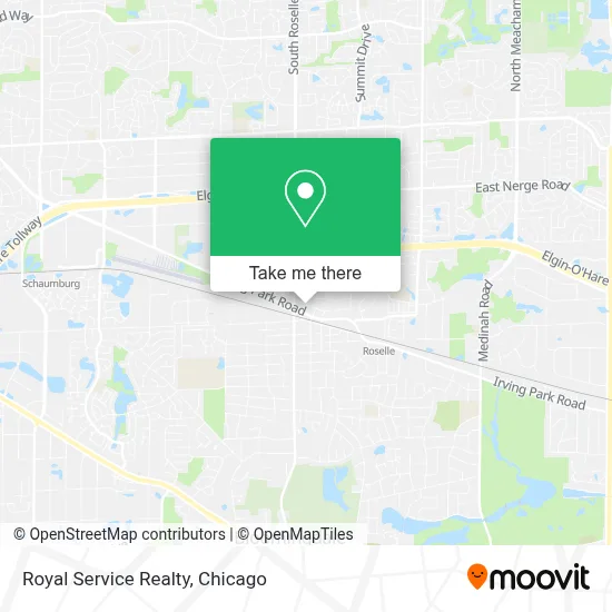Royal Service Realty map