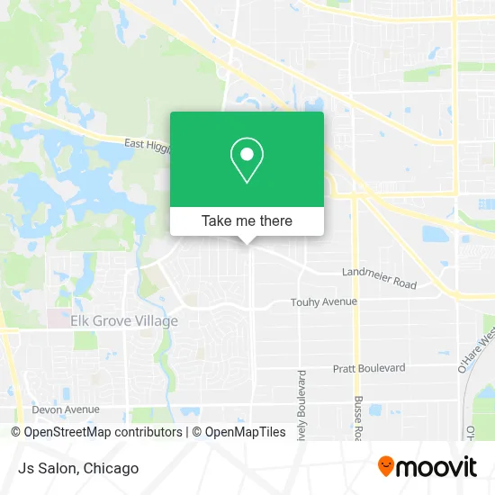 Js Salon map