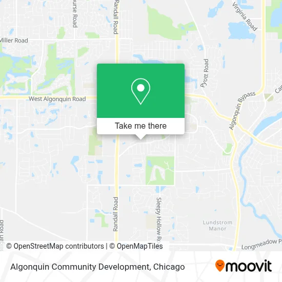 Algonquin Community Development map