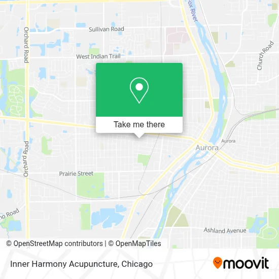 Inner Harmony Acupuncture map