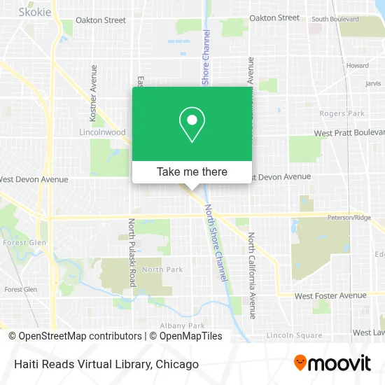 Haiti Reads Virtual Library map