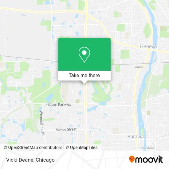 Vicki Deane map