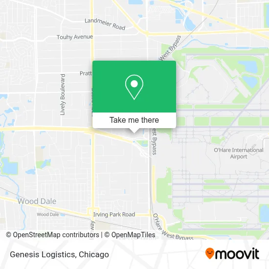 Genesis Logistics map