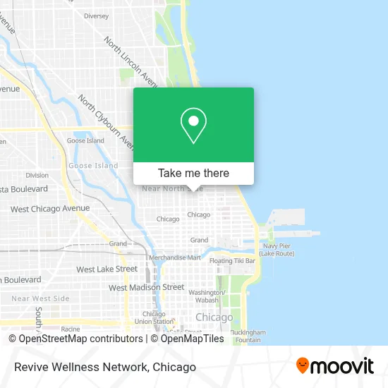 Revive Wellness Network map