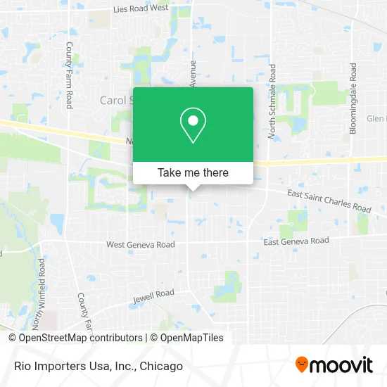 Rio Importers Usa, Inc. map