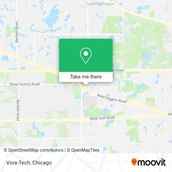 Vora-Tech map