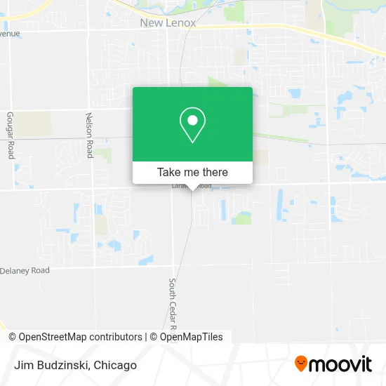 Jim Budzinski map