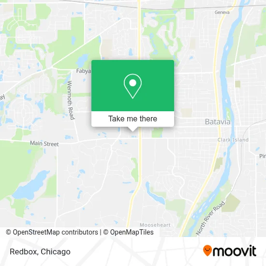 Redbox map