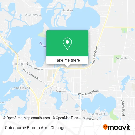 Coinsource Bitcoin Atm map
