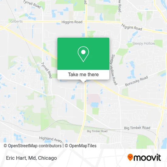 Eric Hart, Md map