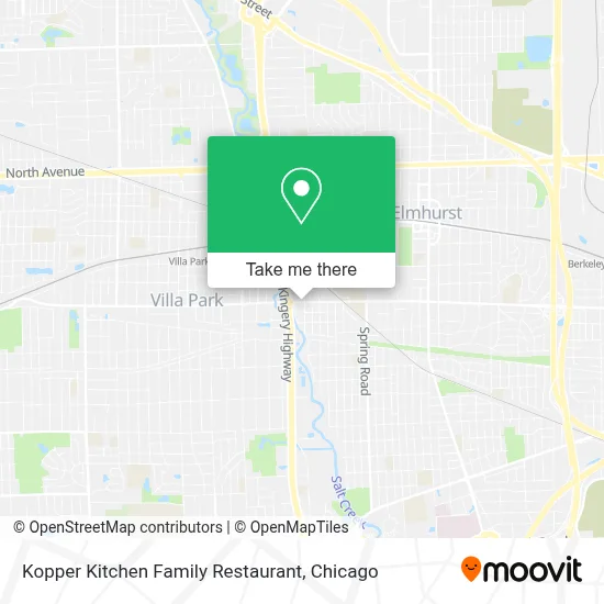 Kopper Kitchen Family Restaurant map