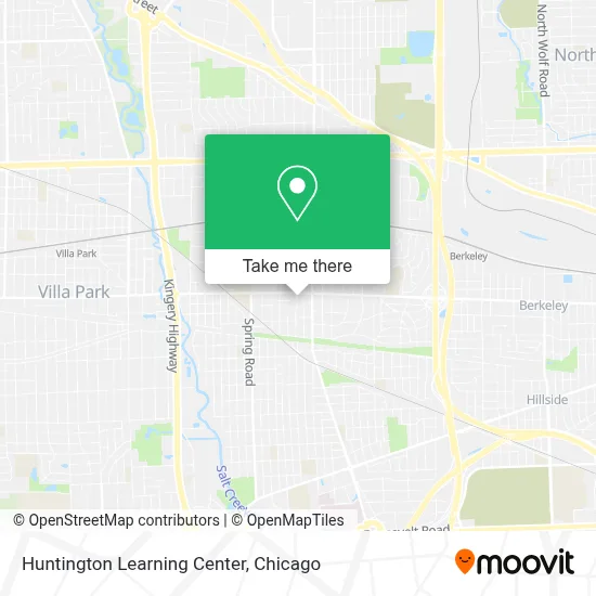 Huntington Learning Center map
