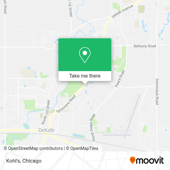 Kohl's map