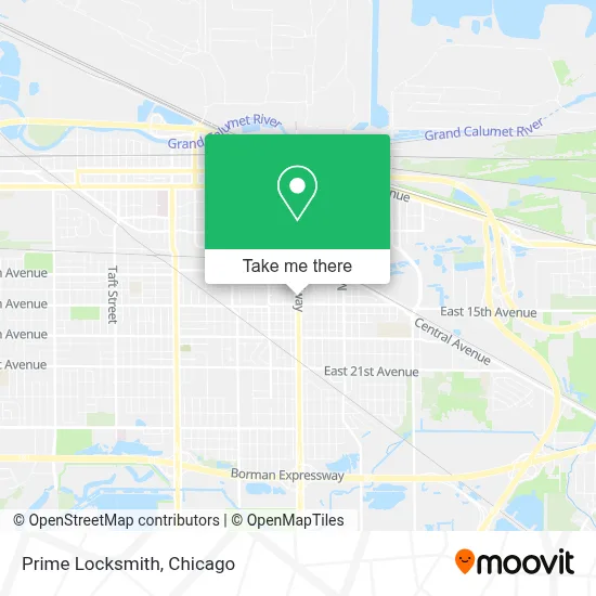 Prime Locksmith map