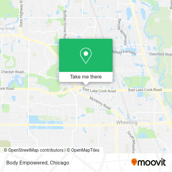 Body Empowered map