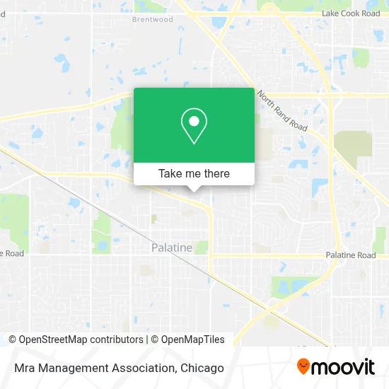 Mra Management Association map