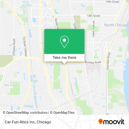 Car-Fun-Atics Inc map