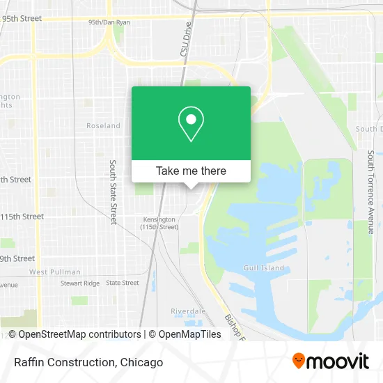 Raffin Construction map