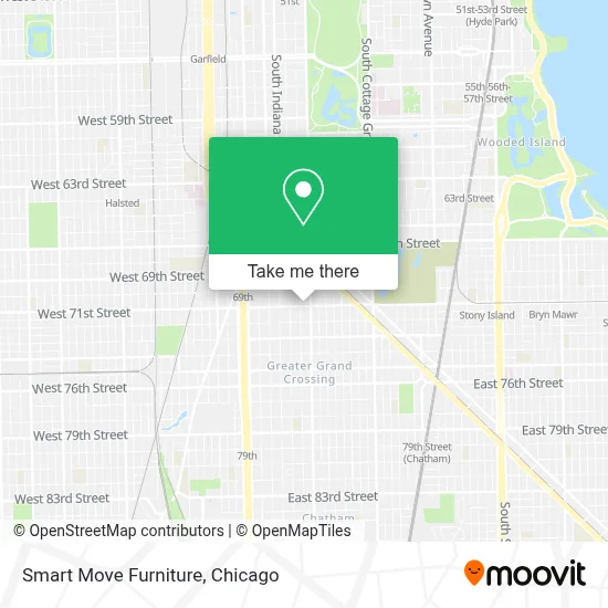 Smart Move Furniture map