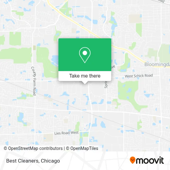Best Cleaners map
