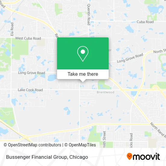 Bussenger Financial Group map