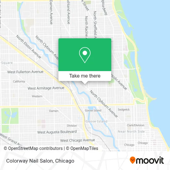 Colorway Nail Salon map