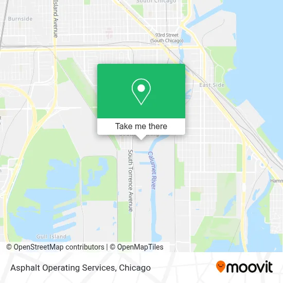 Asphalt Operating Services map