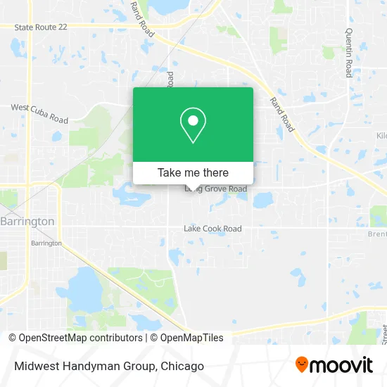 Midwest Handyman Group map