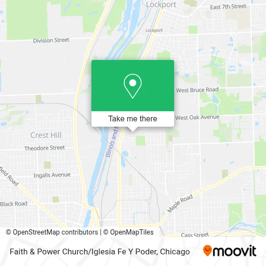 Faith & Power Church / Iglesia Fe Y Poder map