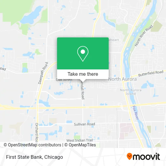 First State Bank map