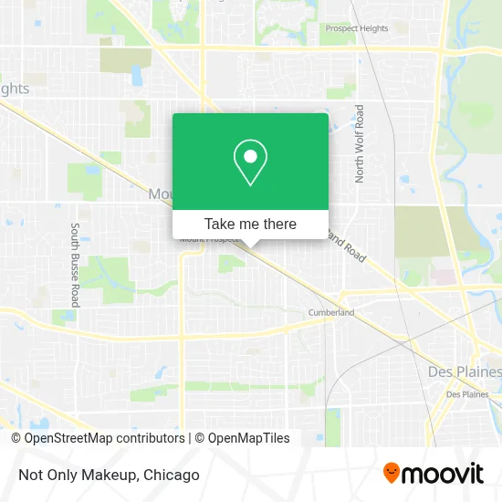 Not Only Makeup map