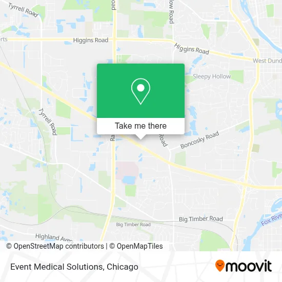 Event Medical Solutions map