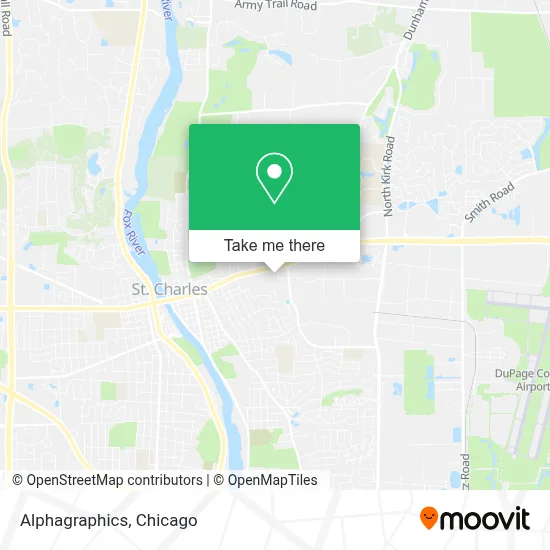 Alphagraphics map