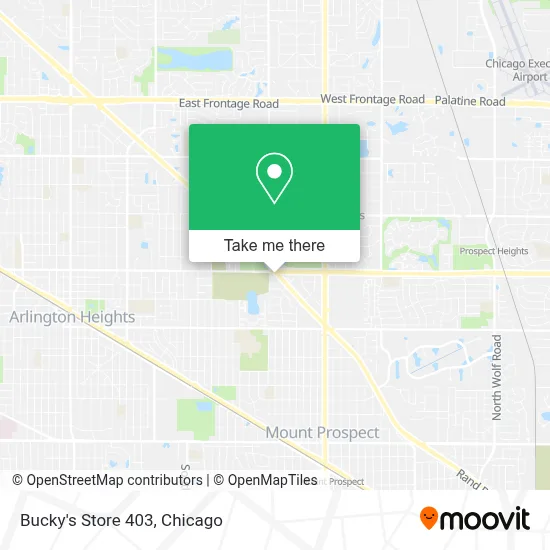 Bucky's Store 403 map