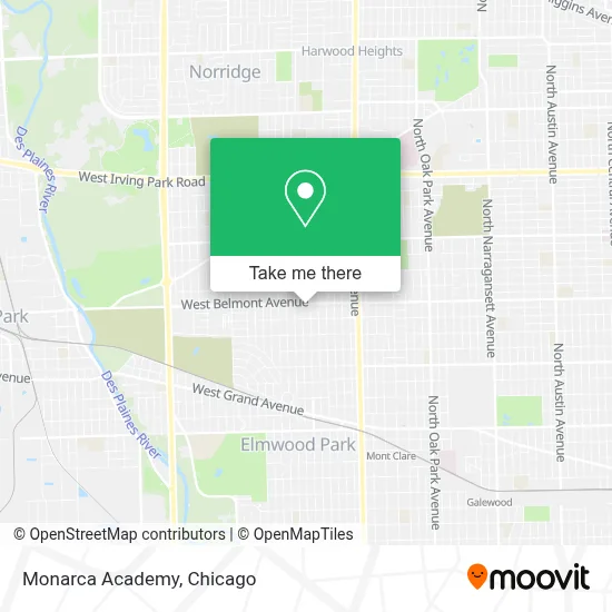 Monarca Academy map