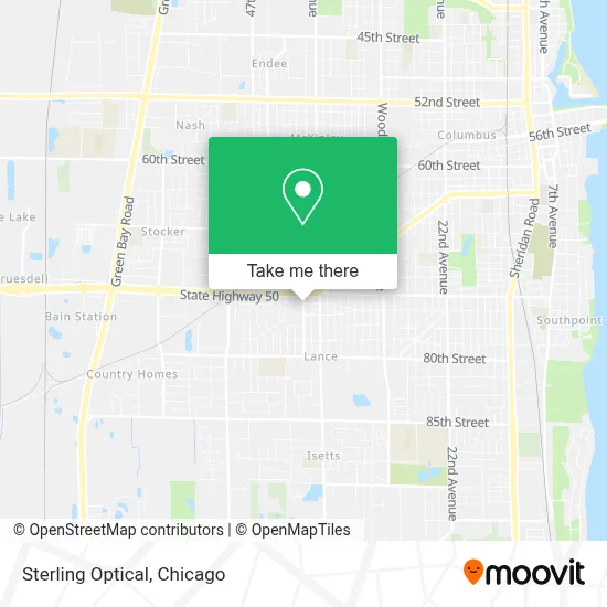 Sterling Optical map