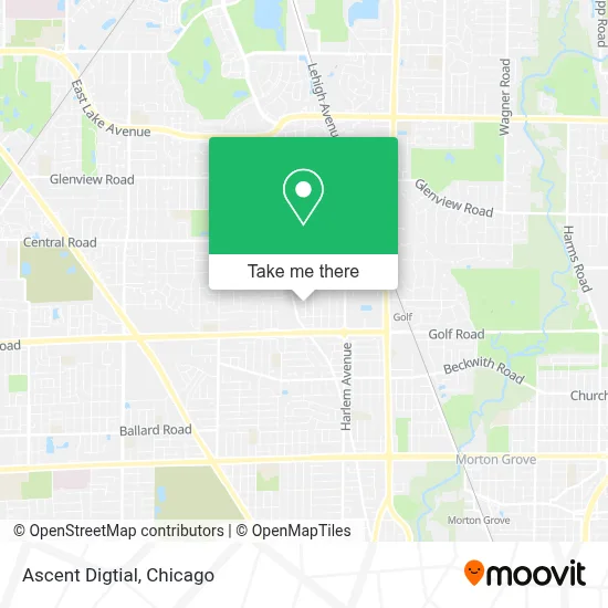 Ascent Digtial map