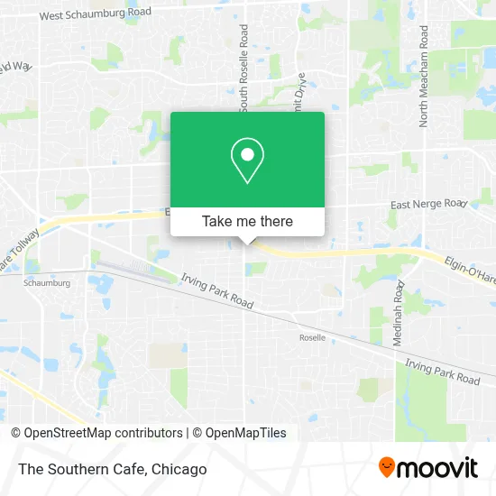The Southern Cafe map