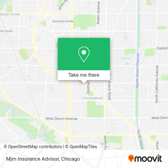 Mjm Insurance Advisor map