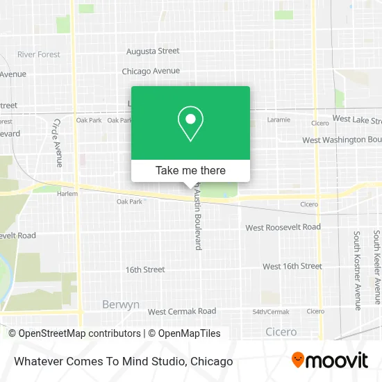 Whatever Comes To Mind Studio map