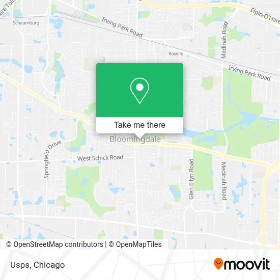Usps map