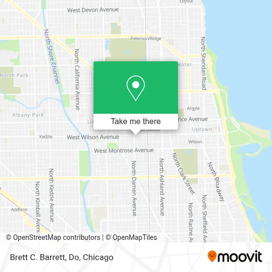 Brett C. Barrett, Do map