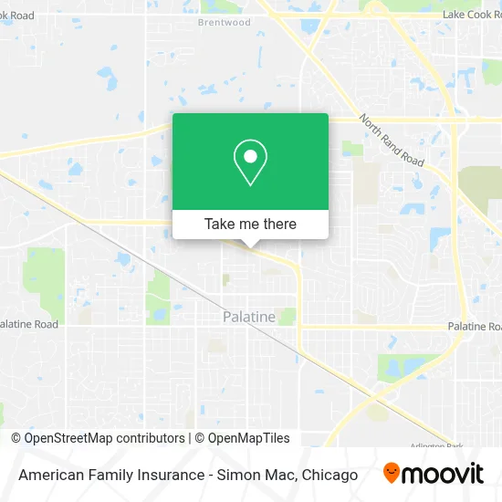 American Family Insurance - Simon Mac map