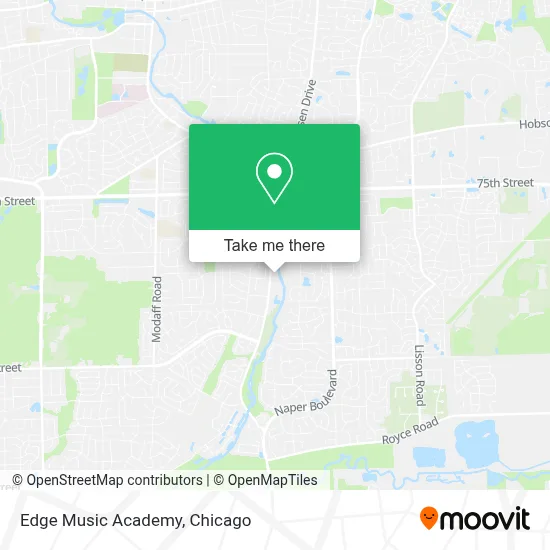 Edge Music Academy map