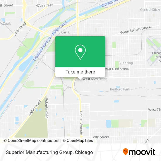 Superior Manufacturing Group map