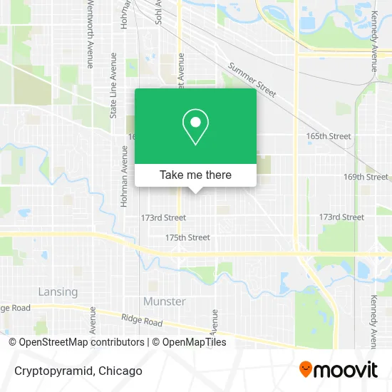 Cryptopyramid map