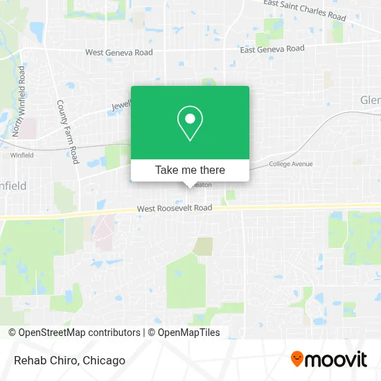 Rehab Chiro map