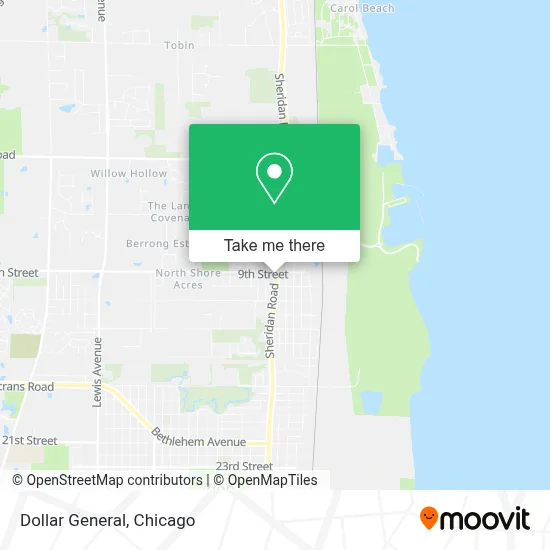 Dollar General map